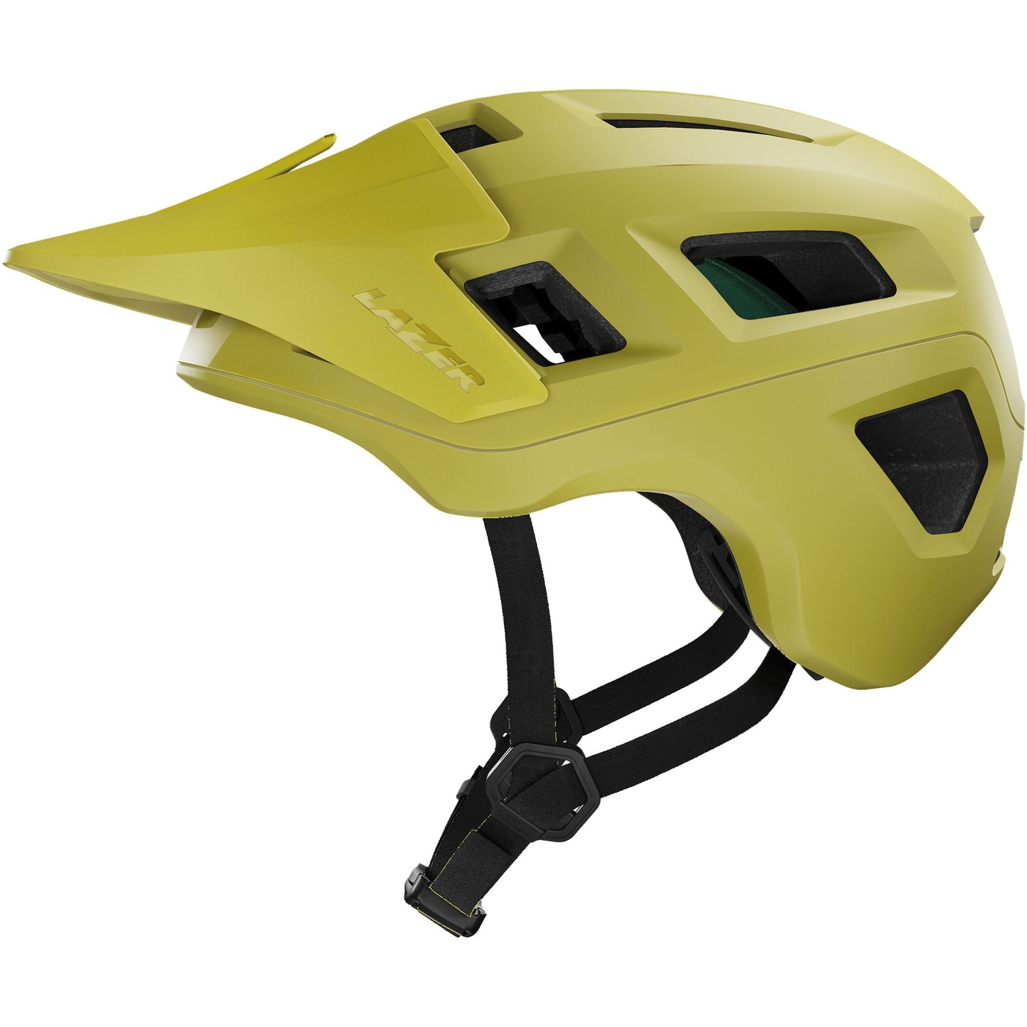 LAZER COYOTE KINETICORE MTB HELMET MATT GREEN TEA