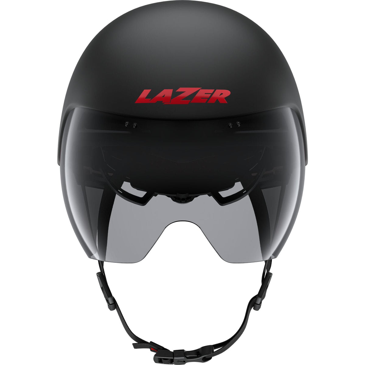 LAZER VOLANTE KINETICORE TIME TRIAL HELMET MATT BLACK RED