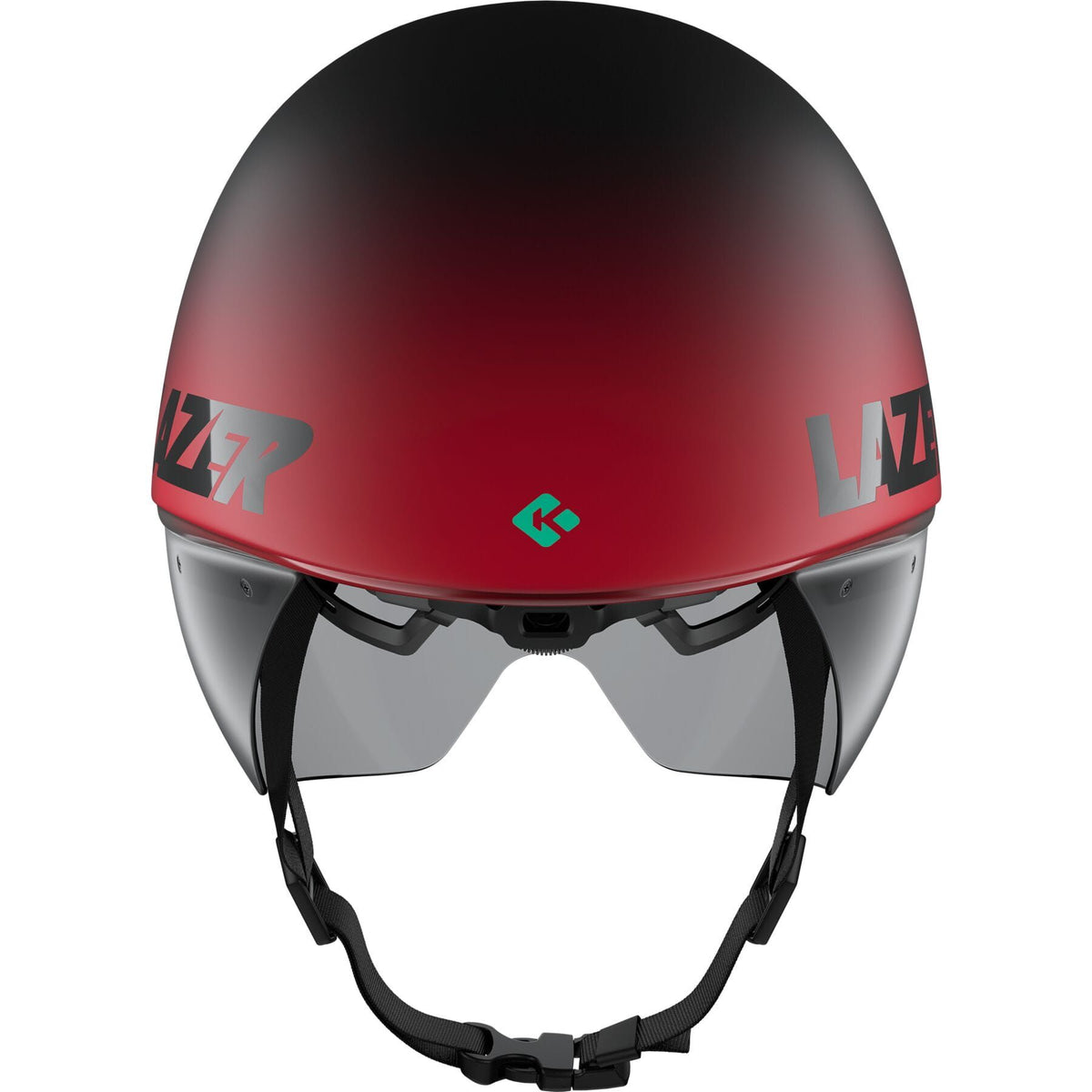 LAZER VOLANTE KINETICORE TIME TRIAL HELMET MATT BLACK RED