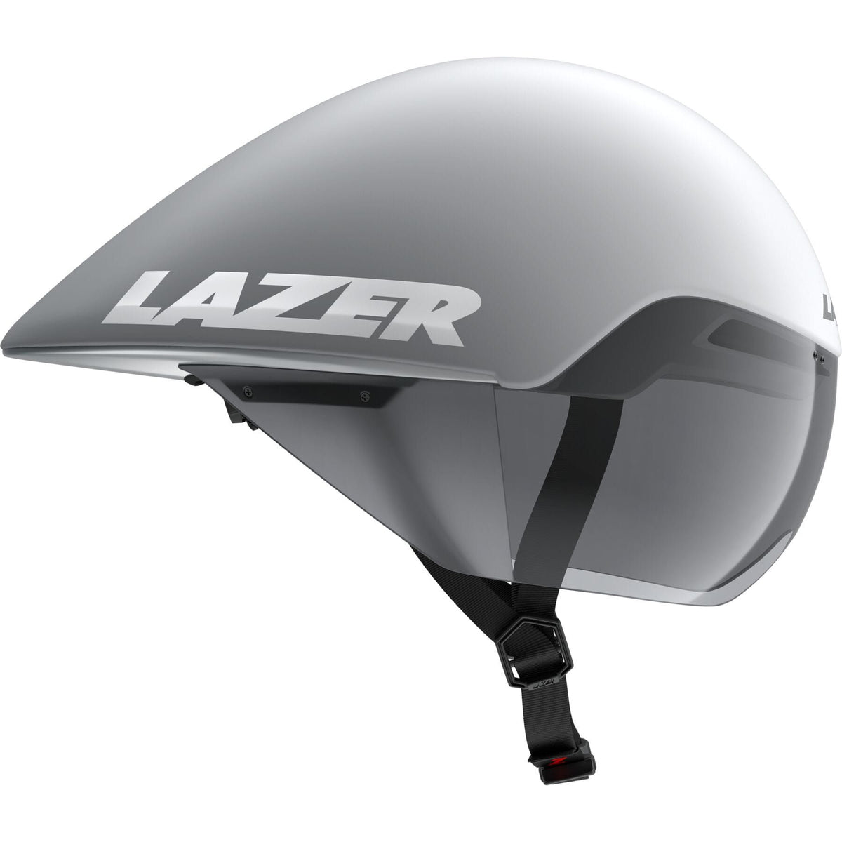 LAZER VOLANTE KINETICORE TIME TRIAL HELMET MATT WHITE SILVER
