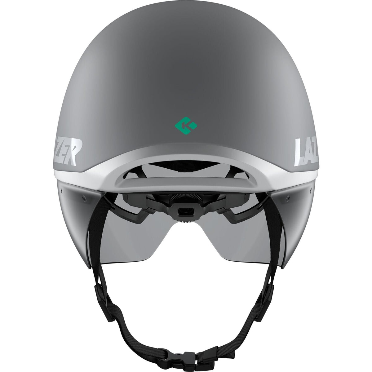 LAZER VICTOR KINETICORE TIME TRIAL HELMET MATT WHITE SILVER