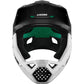 LAZER CHASE KINETICORE FULLFACE HELMET MATTE BLACK/WHITE