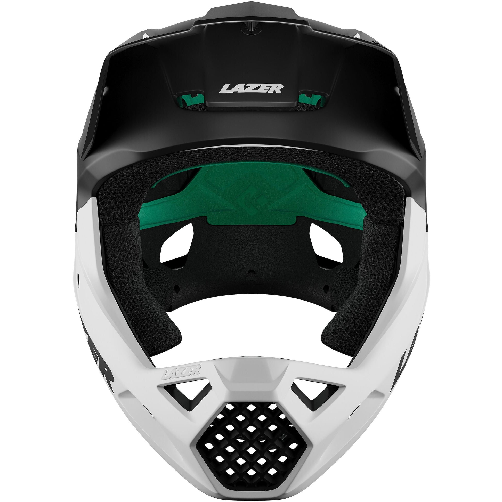 LAZER CHASE KINETICORE FULLFACE HELMET MATTE BLACK/WHITE