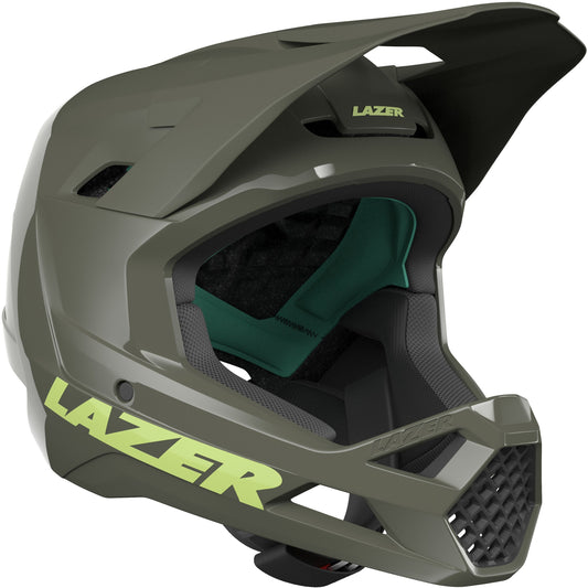 LAZER CHASE KINETICORE FULLFACE HELMET MATTE DARK GREEN