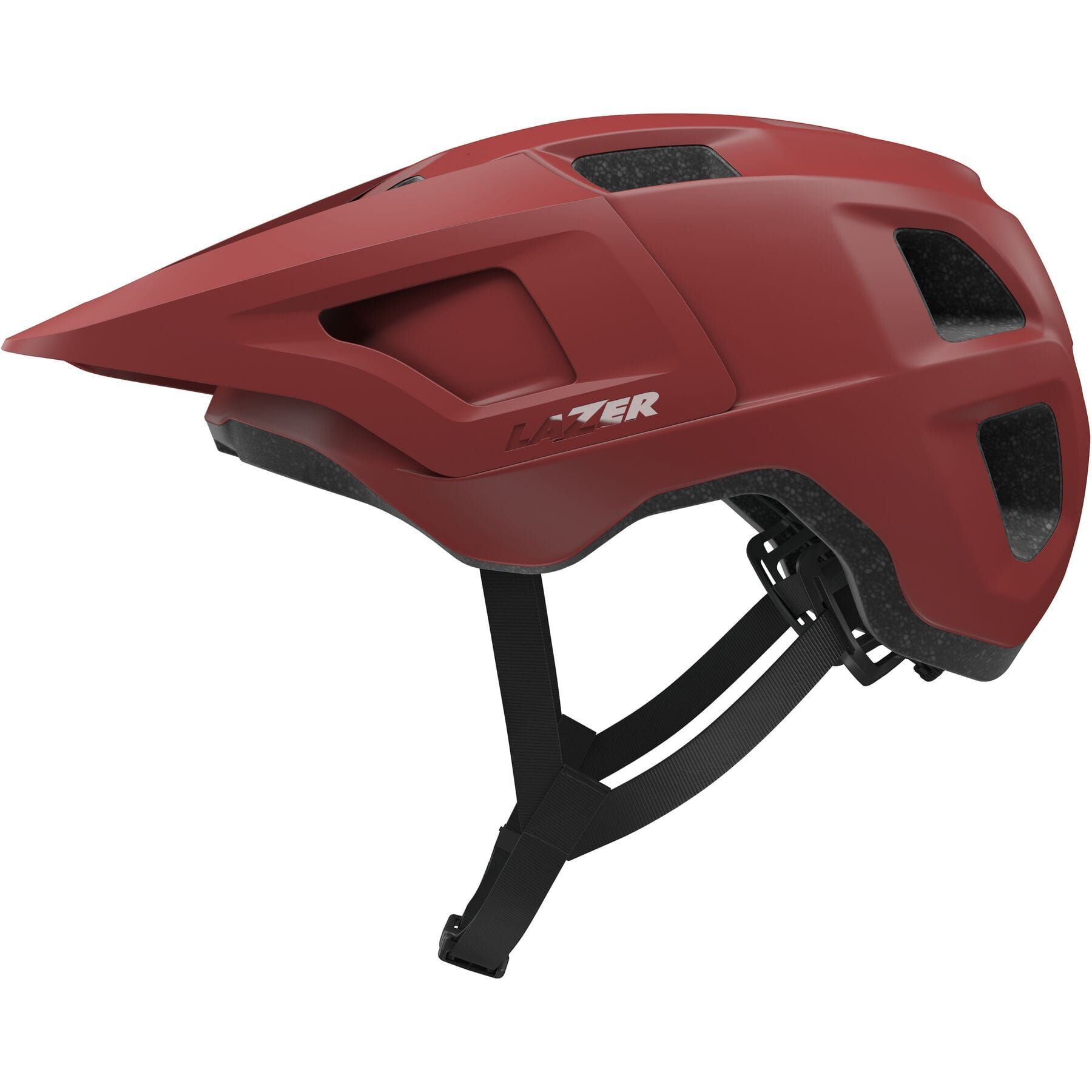 LAZER LUPO KINETICORE MTB HELMET MATT MAROON