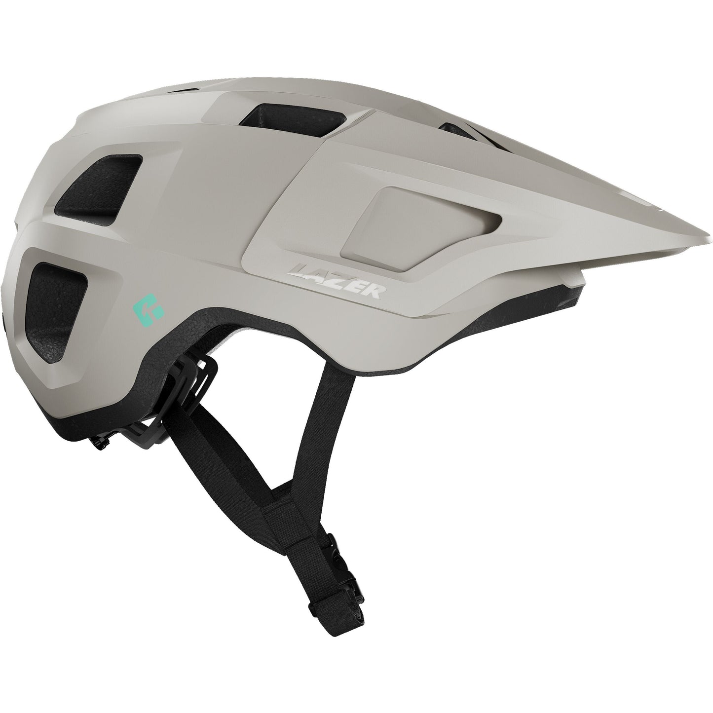 LAZER LUPO KINETICORE MTB HELMET MATT WHITE STONE