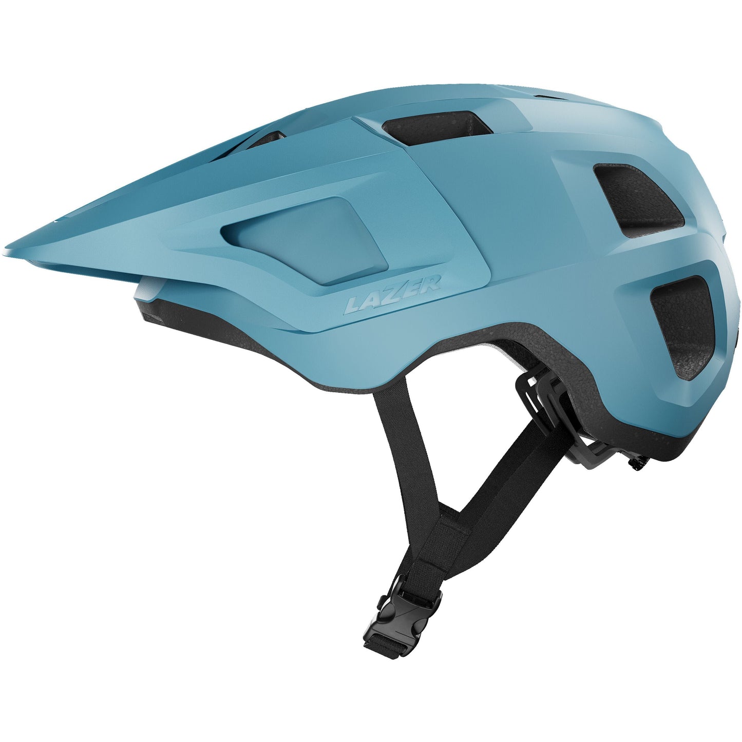 LAZER LUPO KINETICORE MTB HELMET MATT BLUE CELADON