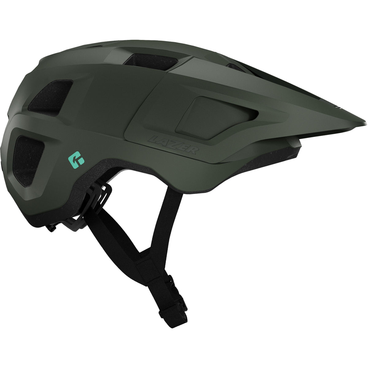 LAZER LUPO KINETICORE MTB HELMET MATT WILLOW GREEN