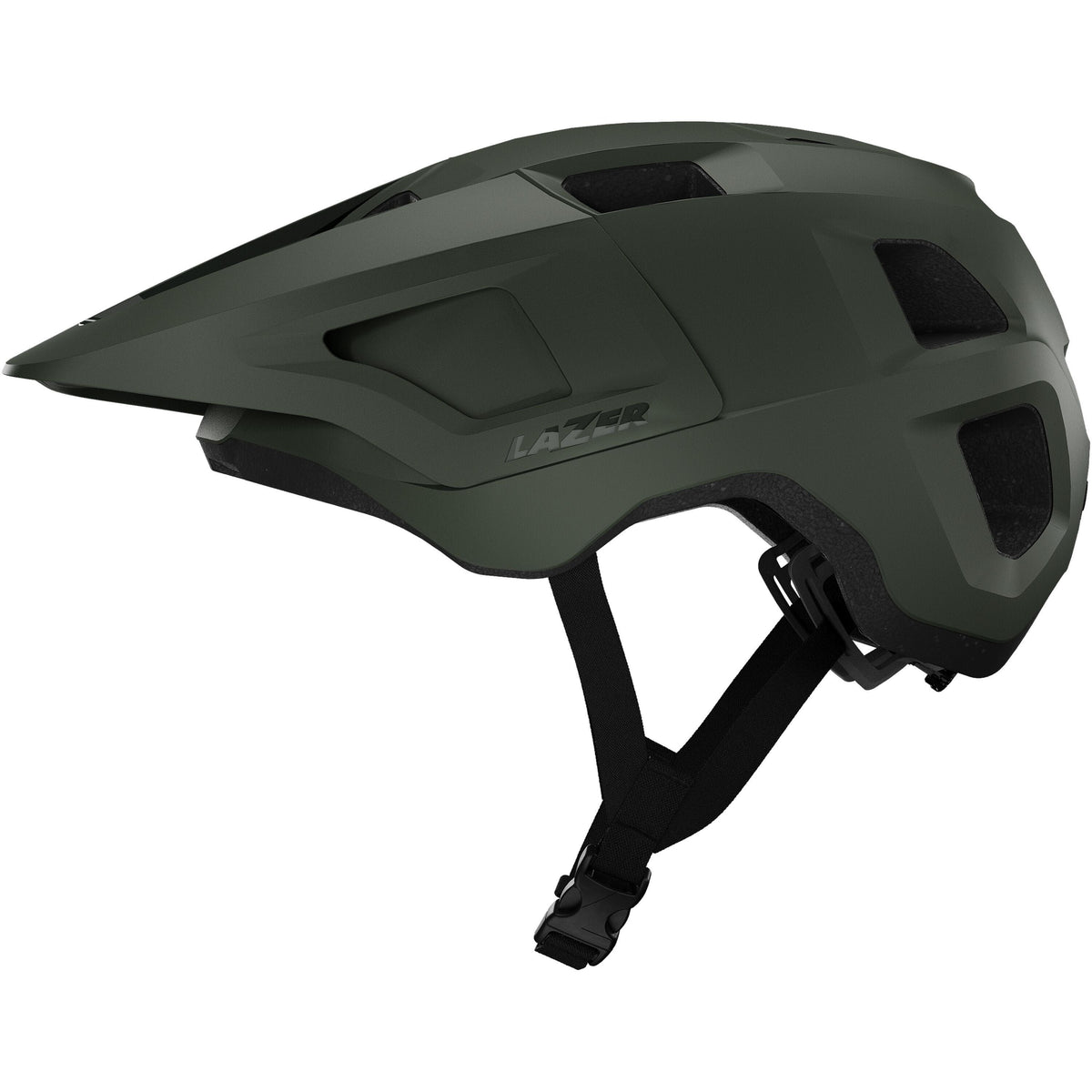 LAZER LUPO KINETICORE MTB HELMET MATT WILLOW GREEN