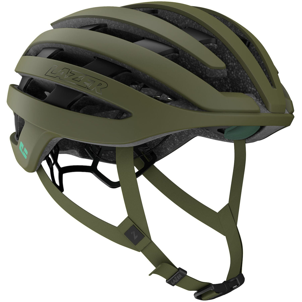 LAZER Z1 KINETICORE ROAD HELMET MATT PINE GREEN
