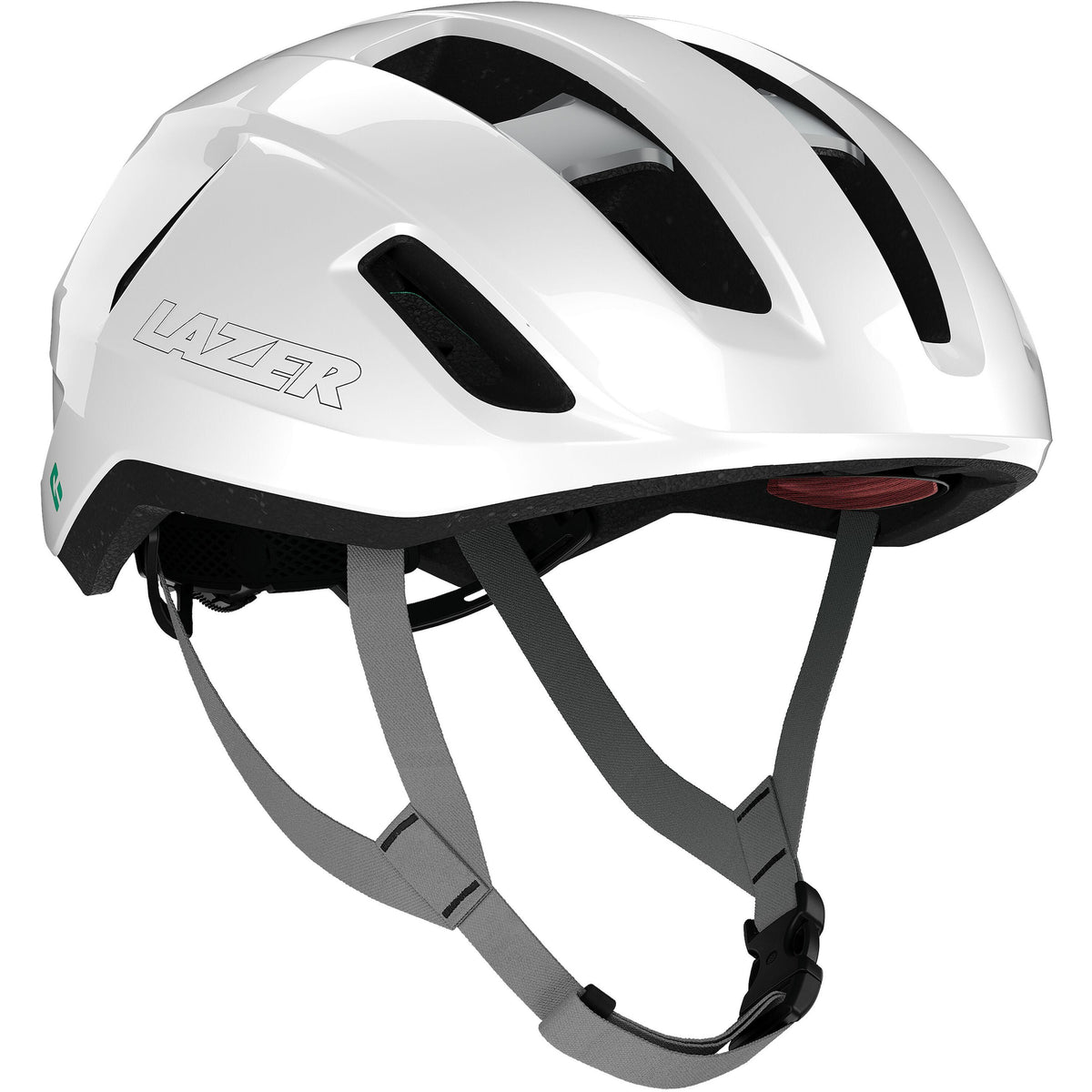LAZER SPHERE KINETICORE CYCLING HELMET WHITE/SILVER