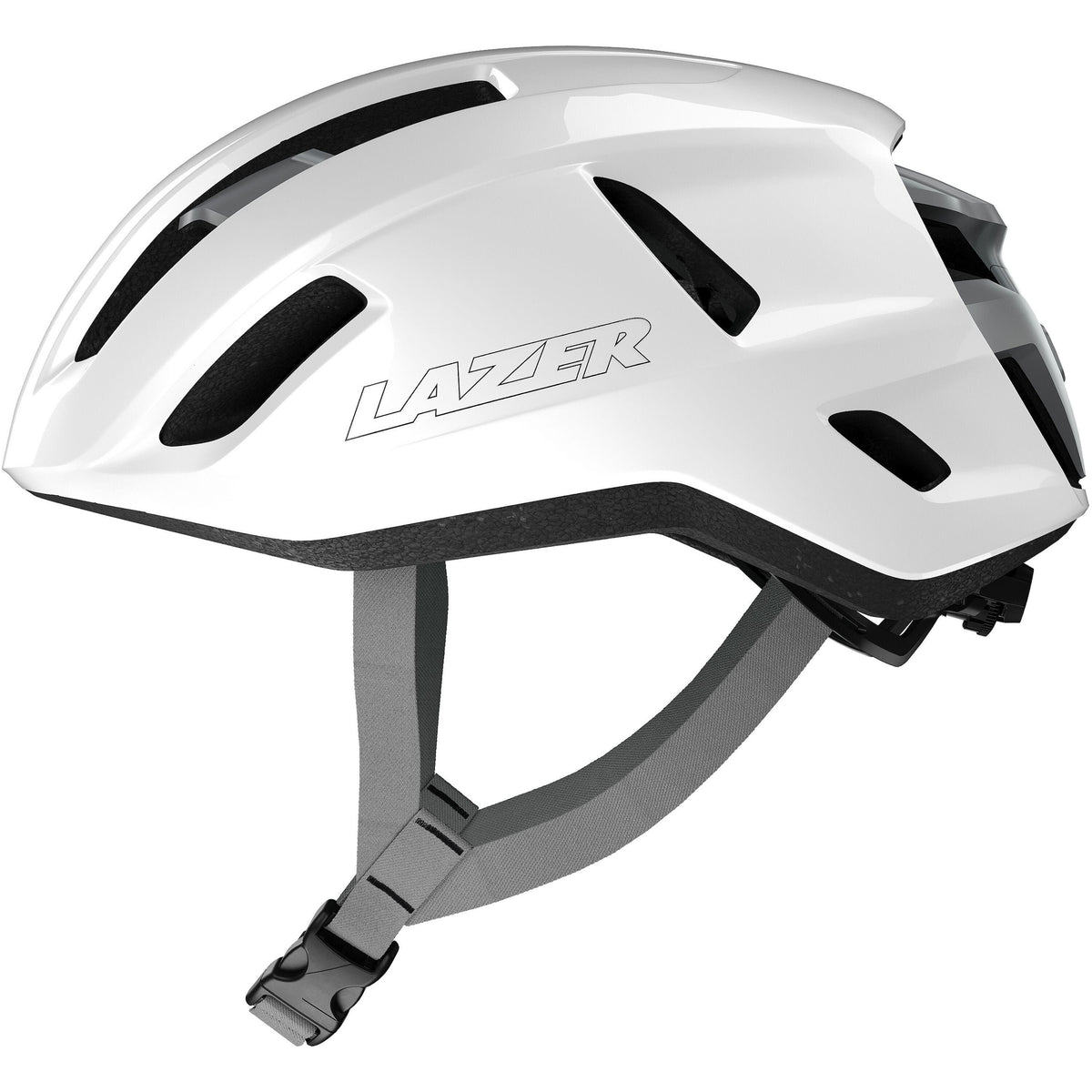 LAZER SPHERE KINETICORE CYCLING HELMET WHITE/SILVER