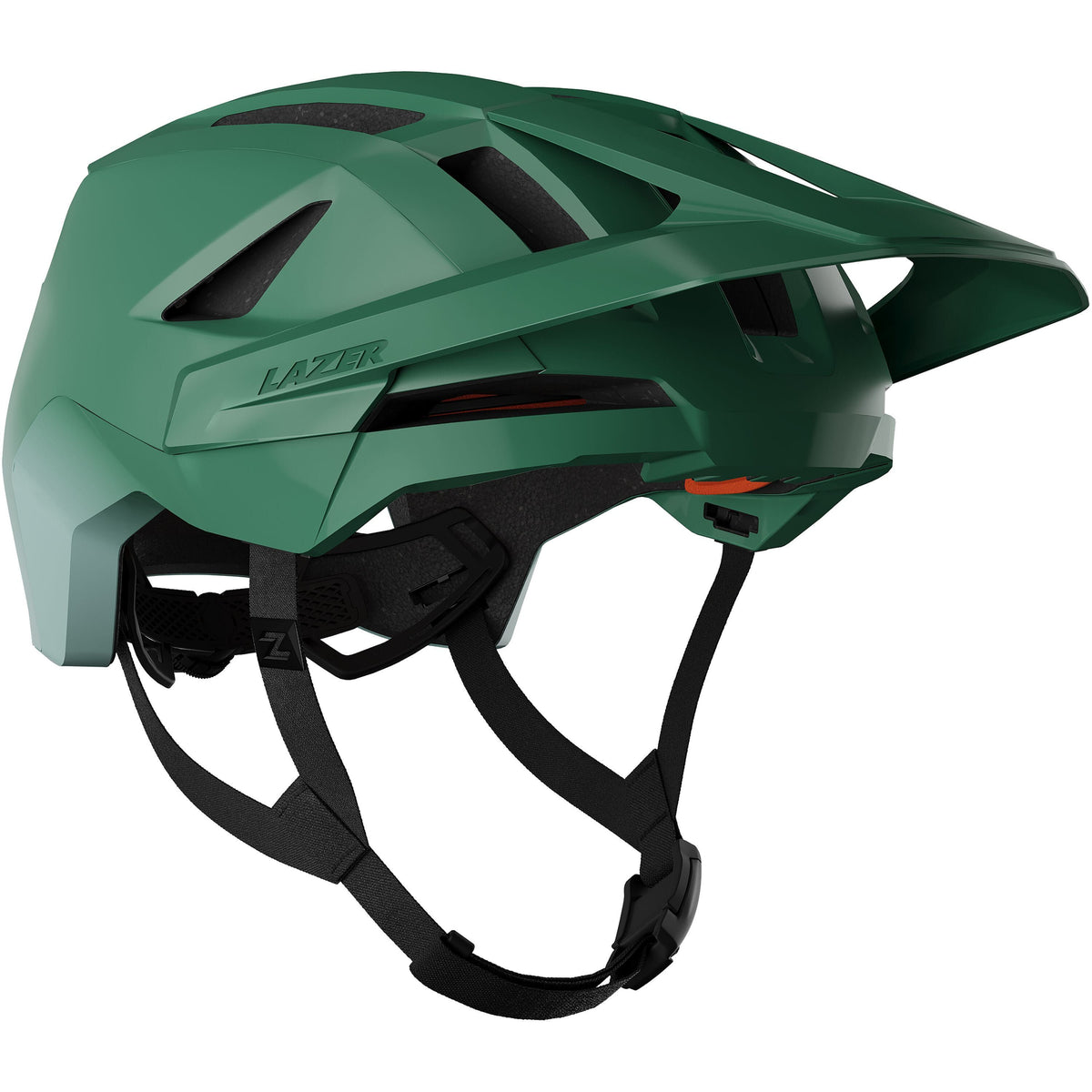 LAZER IMPALA KINETICORE MTB HELMET MATT DARK GREEN MINT