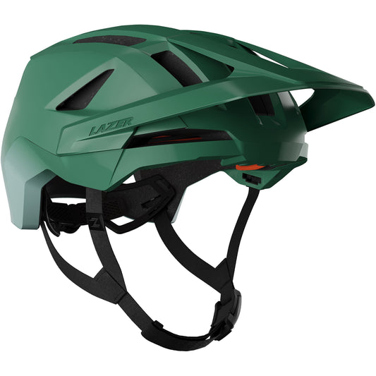 LAZER IMPALA KINETICORE MTB HELMET MATT DARK GREEN MINT