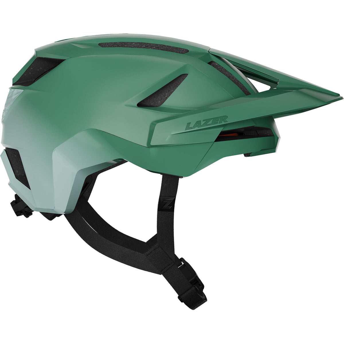 LAZER IMPALA KINETICORE MTB HELMET MATT DARK GREEN MINT