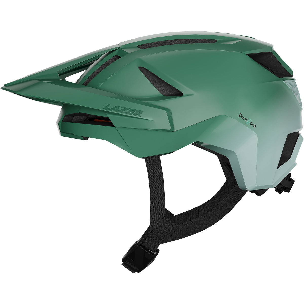 LAZER IMPALA KINETICORE MTB HELMET MATT DARK GREEN MINT