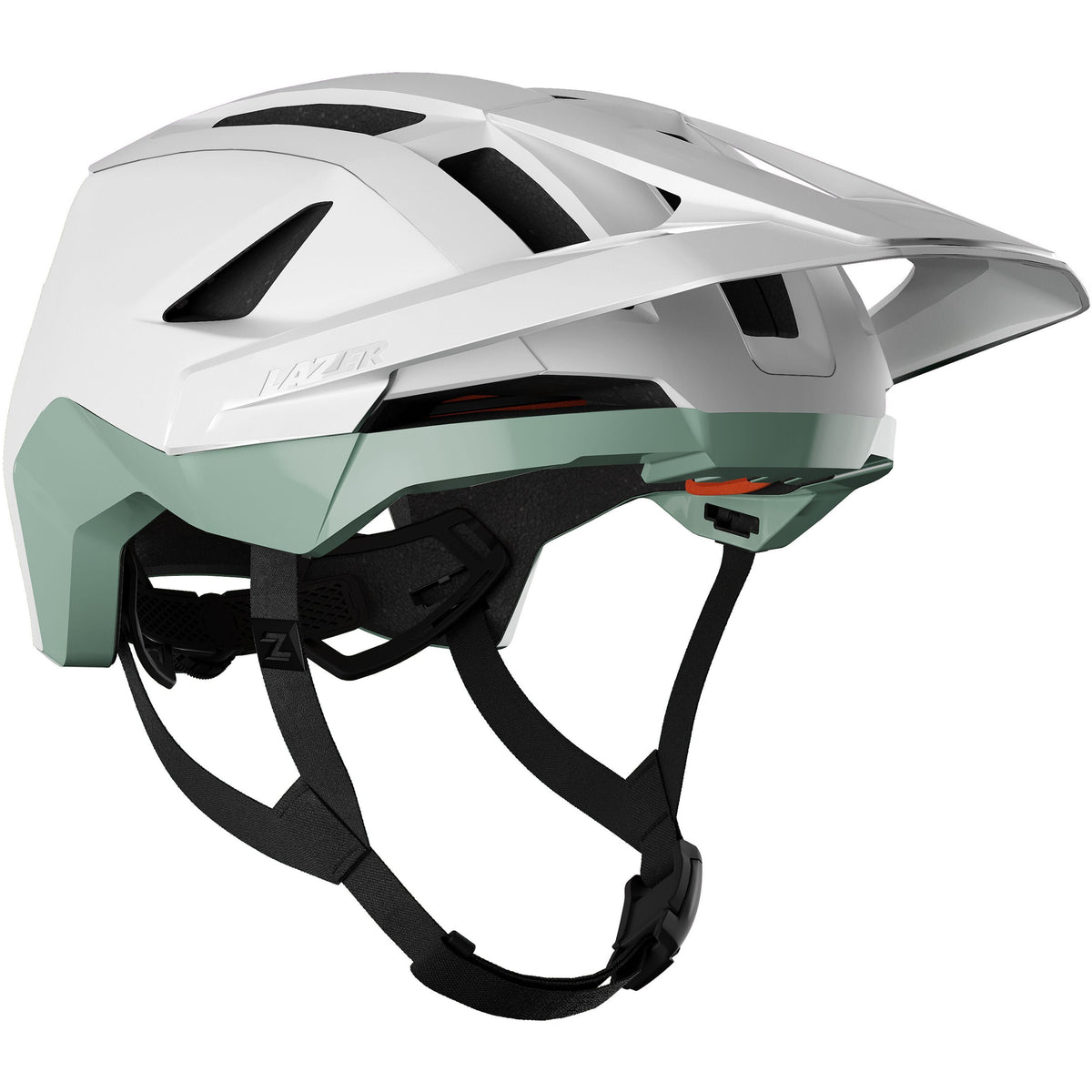 LAZER IMPALA KINETICORE MTB HELMET MATT WHITE MINT
