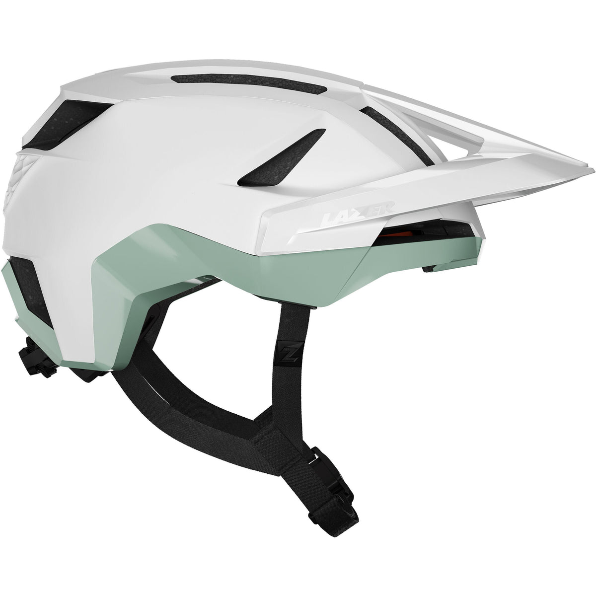 LAZER IMPALA KINETICORE MTB HELMET MATT WHITE MINT