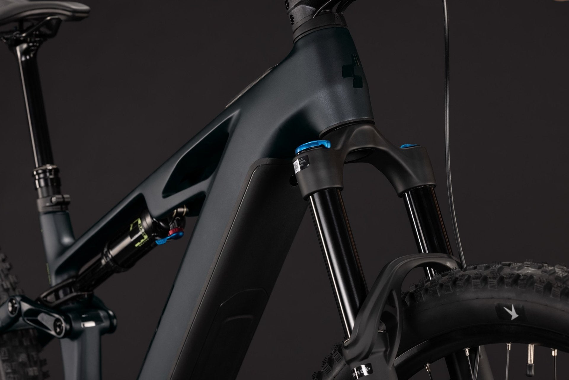 CUBE STEREO HYBRID ONE44 HPC RACE 800 eMTB BIKE 2027 COAL 'N' GREEN