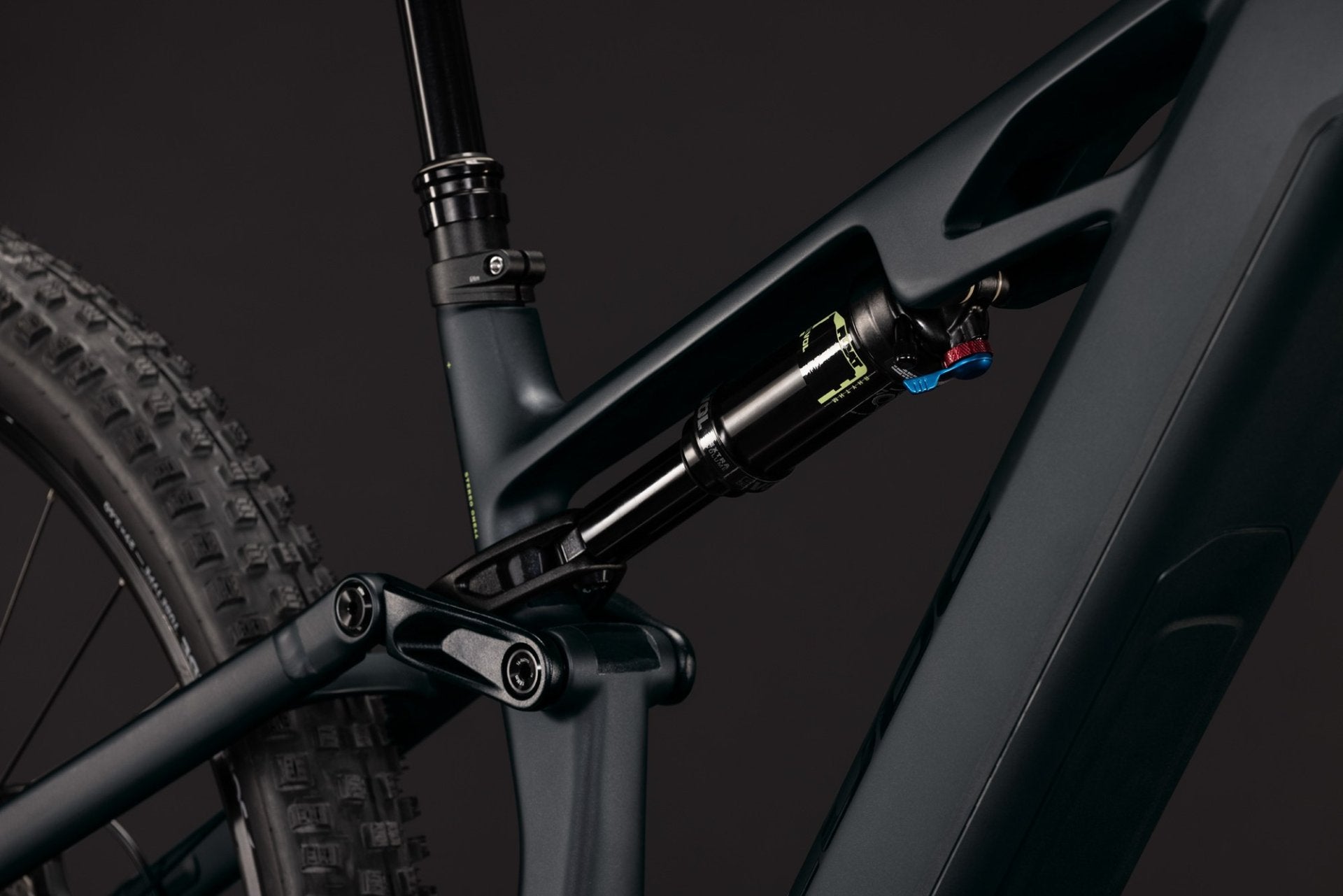 CUBE STEREO HYBRID ONE44 HPC RACE 800 eMTB BIKE 2027 COAL 'N' GREEN