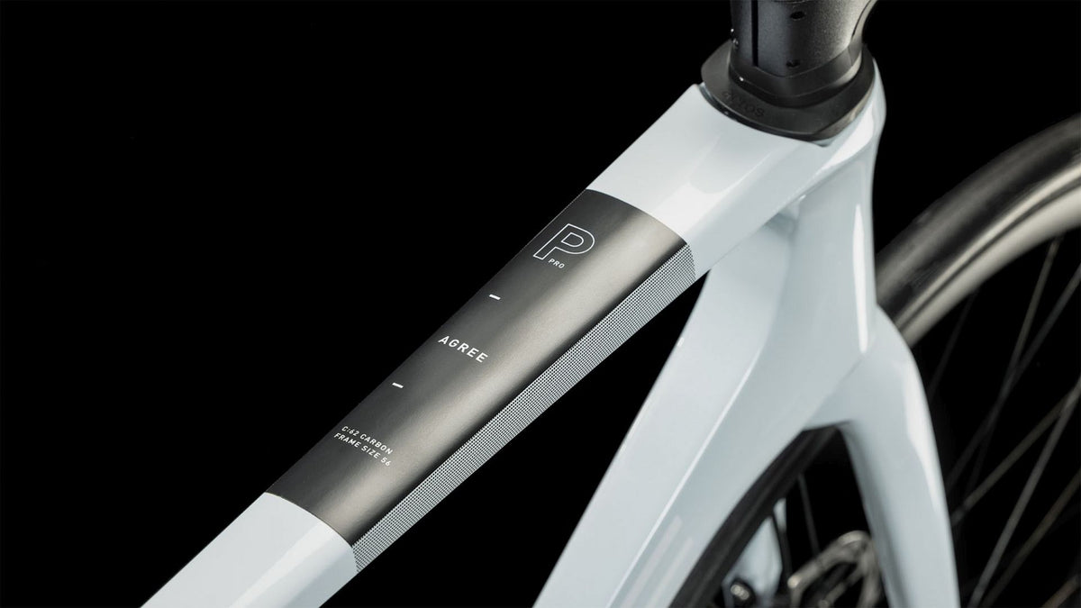 CUBE AGREE C:62 PRO ROAD BIKE 2023 WHITE ´N´ ORANGE