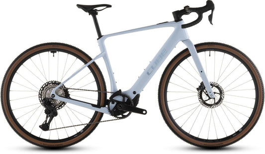 CUBE NUROAD HYBRID C:62 SLX 400X eGRAVEL BIKE 2026 ICEBLUE' N 'PRISM