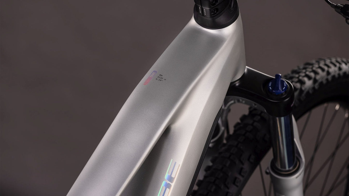 CUBE REACTION HYBRID ONE 600 eMTB BIKE 2026 SLEEKGREY' N 'PRISM