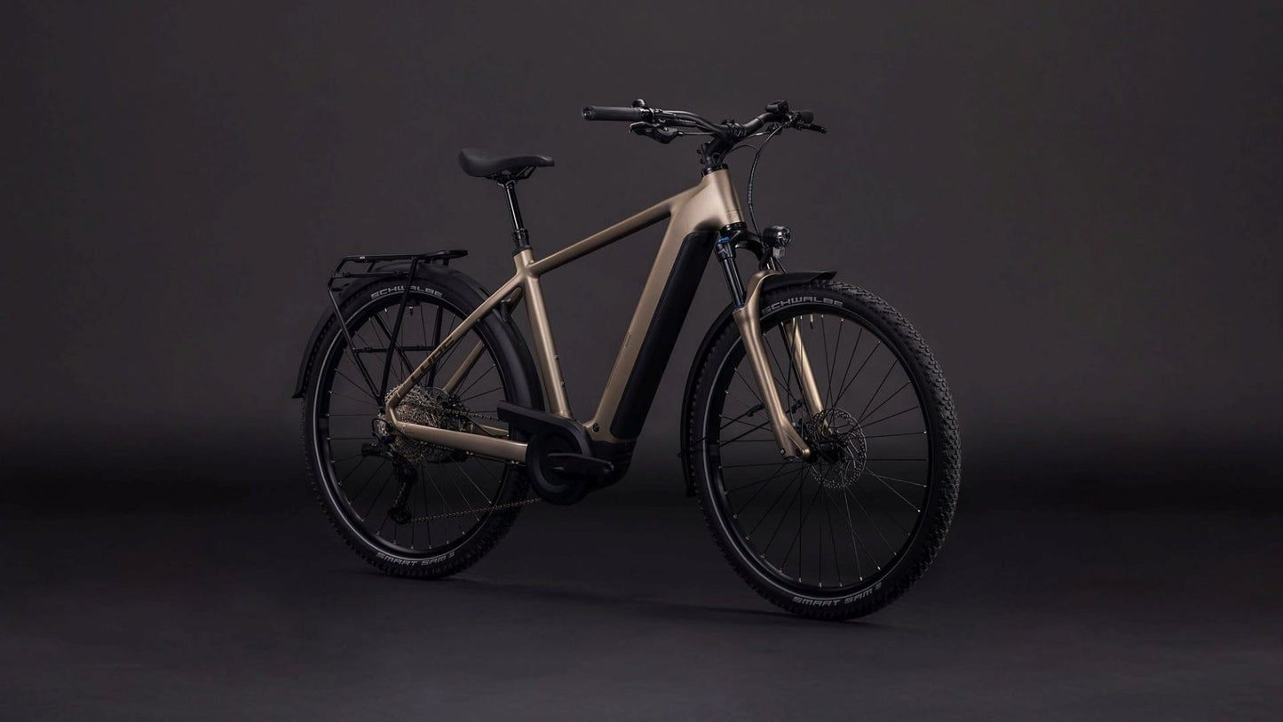 CUBE NURIDE HYBRID PRO 600 eTREKKING BIKE 2026 FLASHSTONE' N 'CHROME