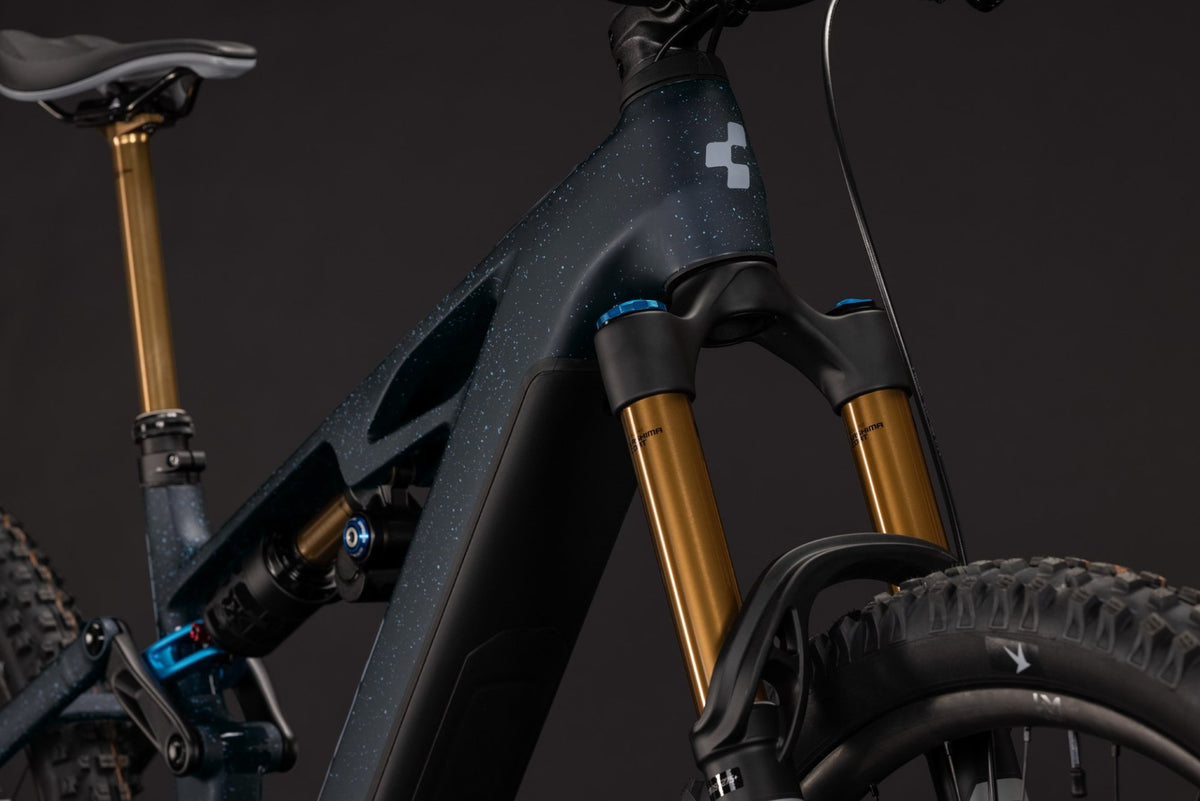 CUBE STEREO HYBRID ONE77 HPC SLT 800 eMTB BIKE 2027 BLUEGALAXY 'N' GREY