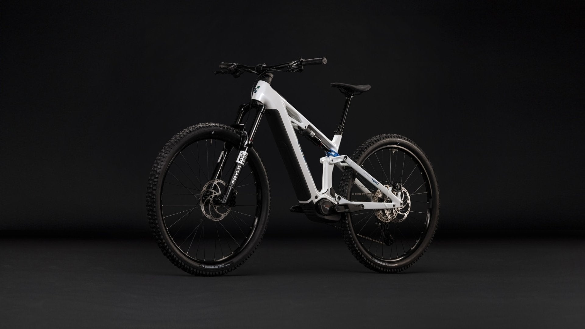 CUBE STEREO HYBRID ONE44 HPC PRO 800 eMTB BIKE 2027 METALLICWHITE 'N' BLUE
