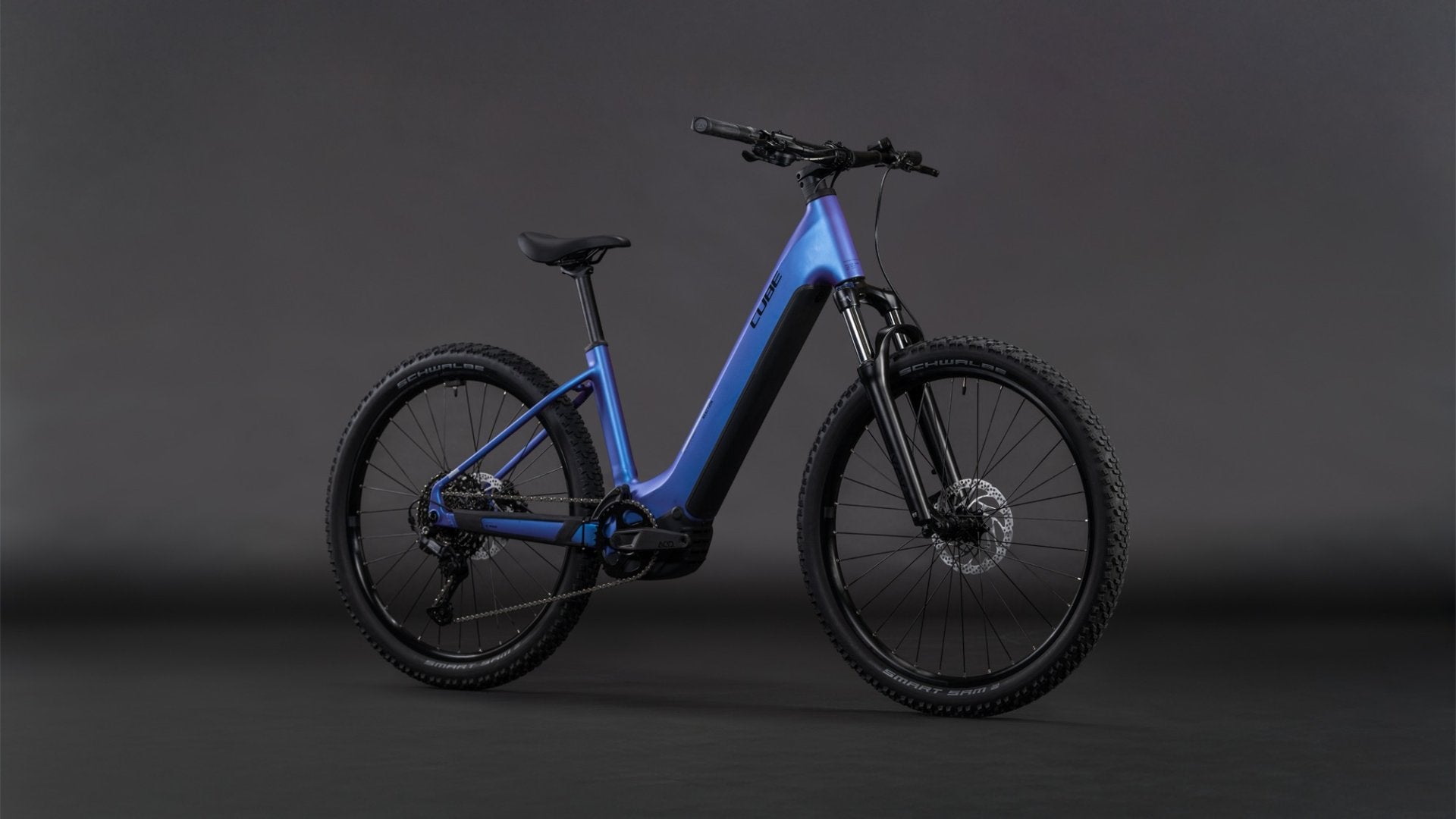CUBE REACTION HYBRID ONE 800 EASY ENTRY eMTB BIKE 2026 CANARY' N 'CORNFLOWER