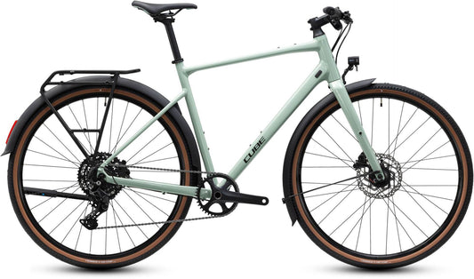 CUBE NULANE PRO FE GRAVEL BIKE 2027 ALOEGREEN 'N' BLACK