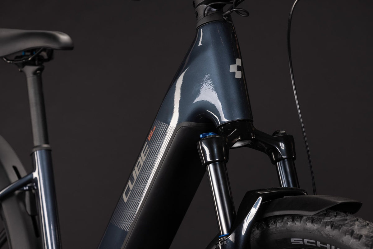 CUBE REACTION HYBRID ONE 720 FE HARDTAIL eMTB BIKE 2027 OOLONGGREY 'n' REFLEX (EASY ENTRY)