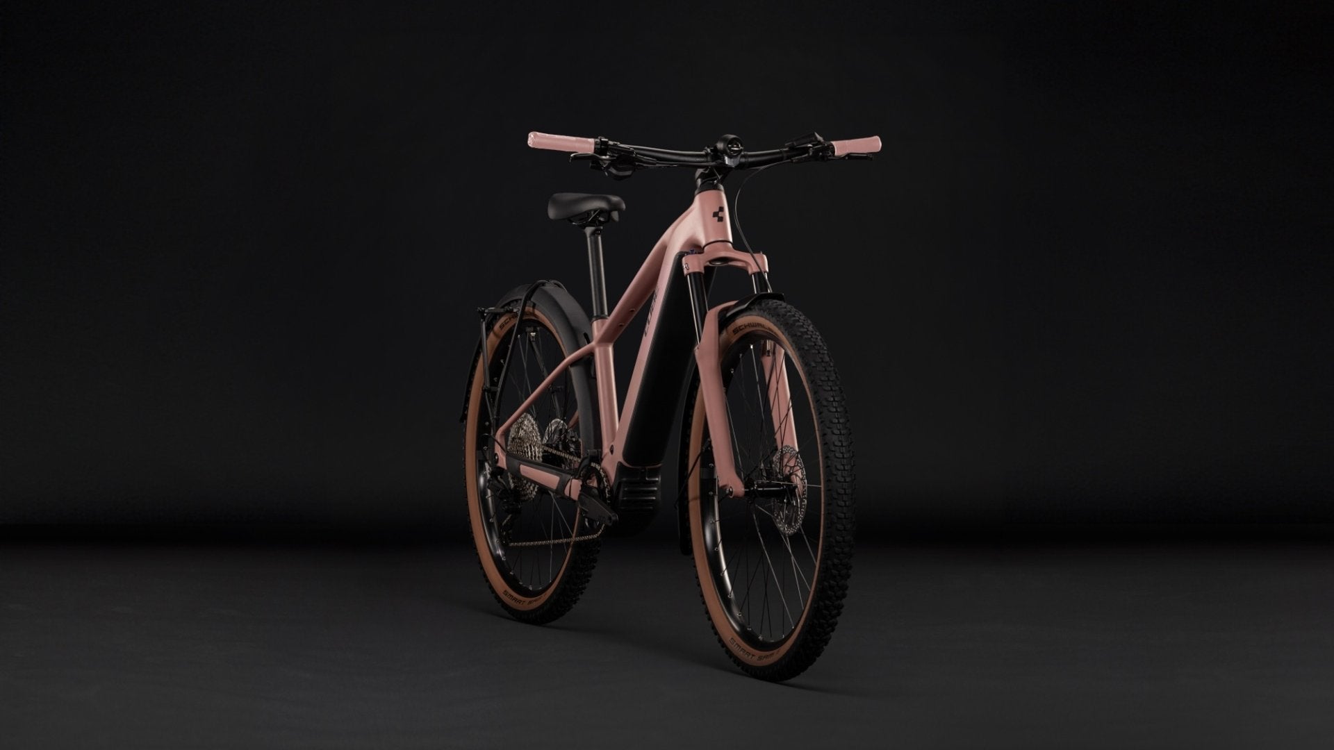 CUBE REACTION HYBRID PERFORMANCE 720 FE HARDTAIL eMTB BIKE 2027 RUBY 'N' BLACK