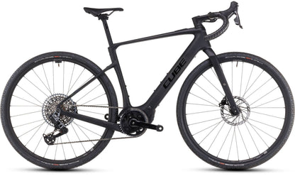 CUBE NUROAD HYBRID C:62 SLX 400X E-GRAVEL BIKE 2025 CARBON' N 'GLOSSY