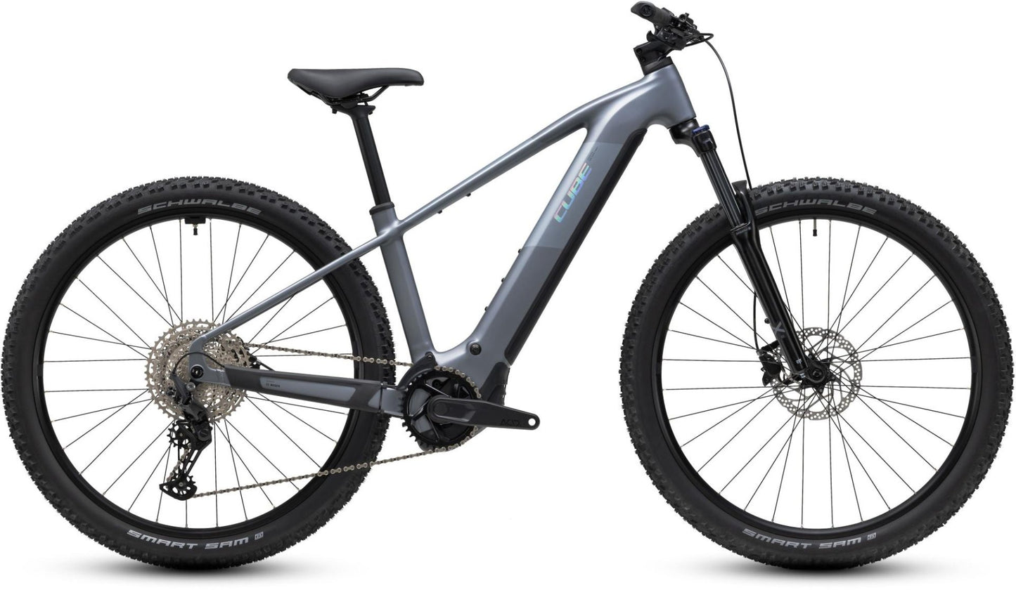 CUBE REACTION HYBRID PERFORMANCE 720 HARDTAIL eMTB BIKE 2027 ASHGREY 'N' PRISM