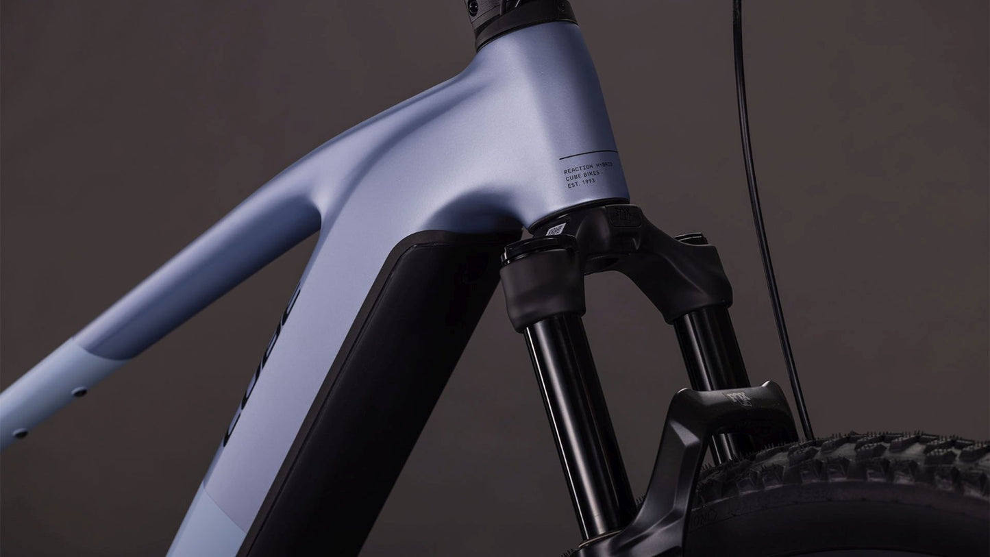 CUBE REACTION HYBRID SLX 800 eMTB BIKE 2026 GAUZEGREY' N 'ICEBLUE
