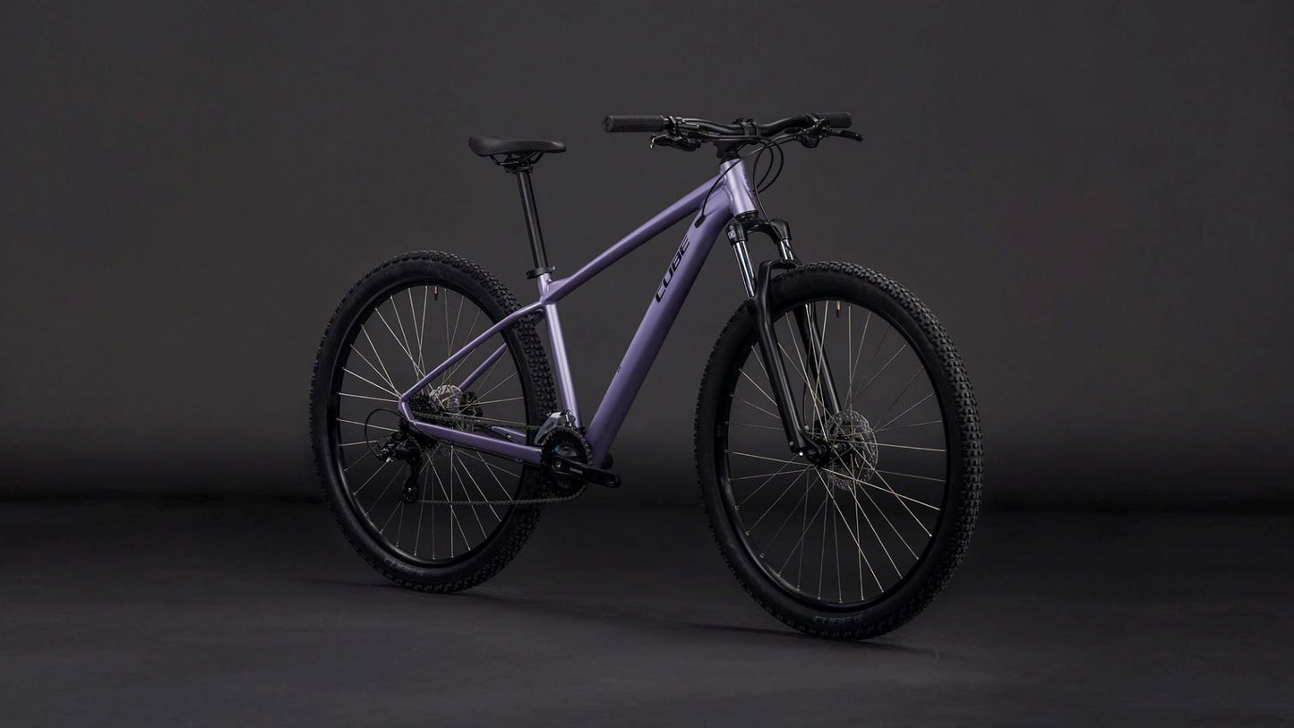 CUBE AIM ONE HARDTAIL MTB BIKE 2026 LIGHTPURPLE' N 'CHROME