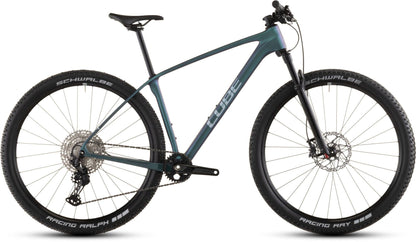 CUBE REACTION C:62 PRO HARDTAIL MTB BIKE 2026 POLARLIGHT' N 'BLACK