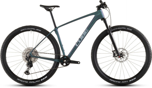 CUBE REACTION C:62 PRO HARDTAIL MTB BIKE 2026 POLARLIGHT' N 'BLACK