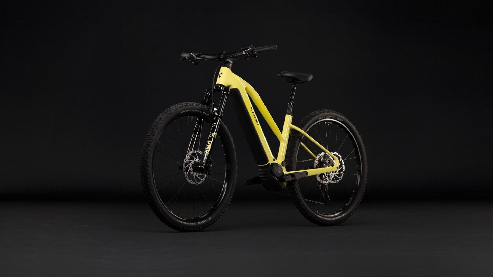 CUBE REACTION HYBRID RACE 800 eMTB BIKE 2027 BANANASPLIT 'N' BLACK (TRAPEZE)