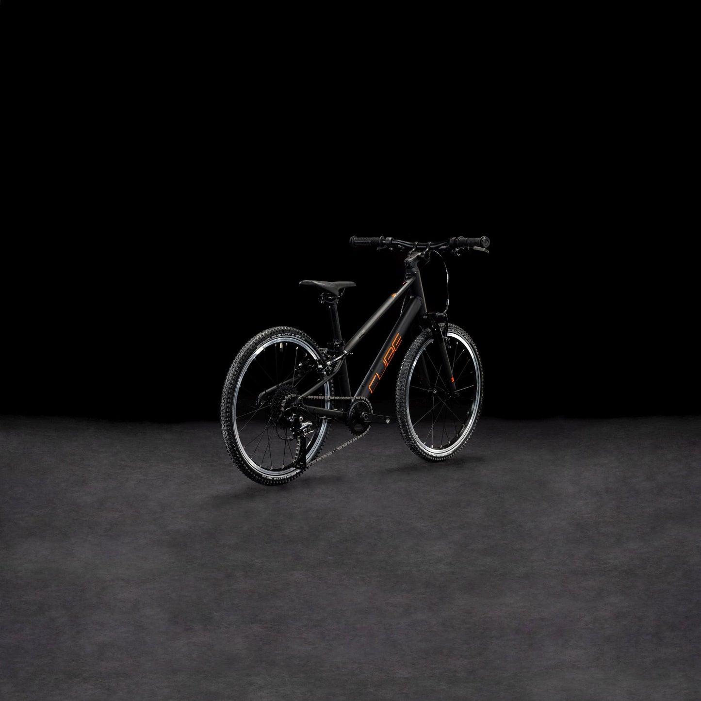 CUBE NUMOVE 200 KID'S MTB BIKE 2025 BLACK' N 'ORANGE
