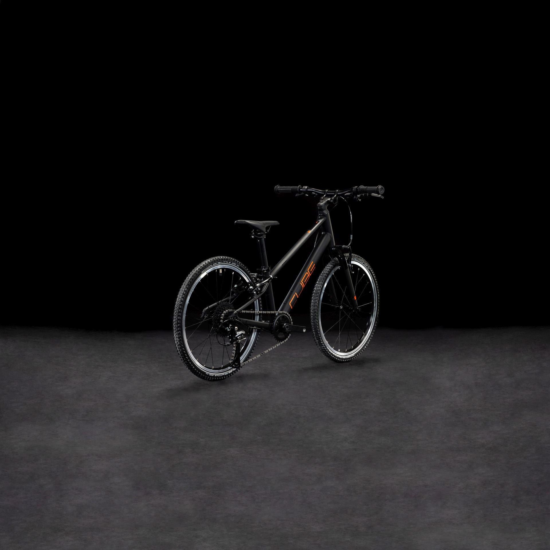 CUBE NUMOVE 200 KID'S MTB BIKE 2025 BLACK' N 'ORANGE