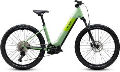 CUBE REACTION HYBRID ONE 720 HARDTAIL eMTB BIKE 2027 CACTUS 'N' BLACK (EASY ENTRY)