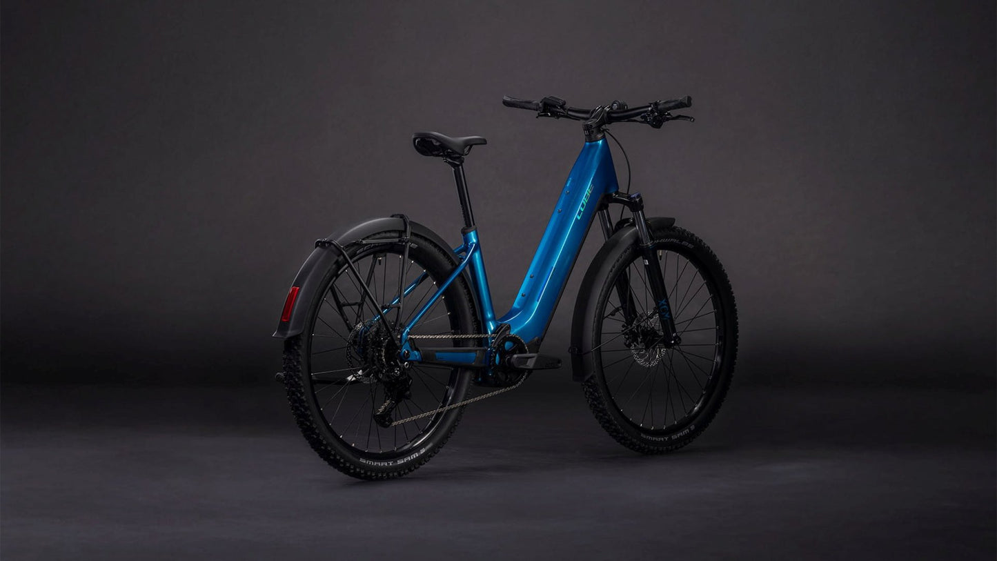 CUBE REACTION HYBRID PERFORMANCE 600 FE EASY ENTRY eMTB BIKE 2026 ELECTRICBLUE' N 'DAZZLE