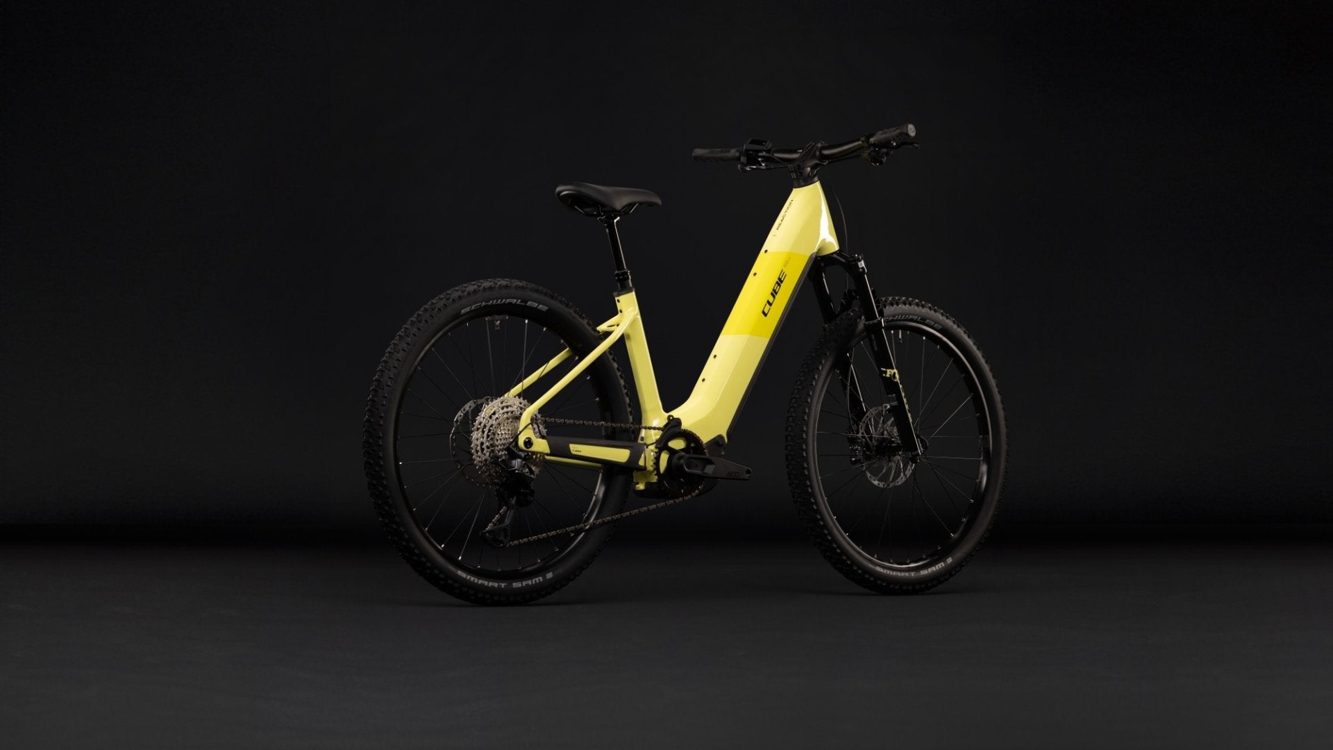 CUBE REACTION HYBRID RACE 800 FE eMTB BIKE 2027 BANANASPLIT 'N' BLACK (EASY ENTRY)