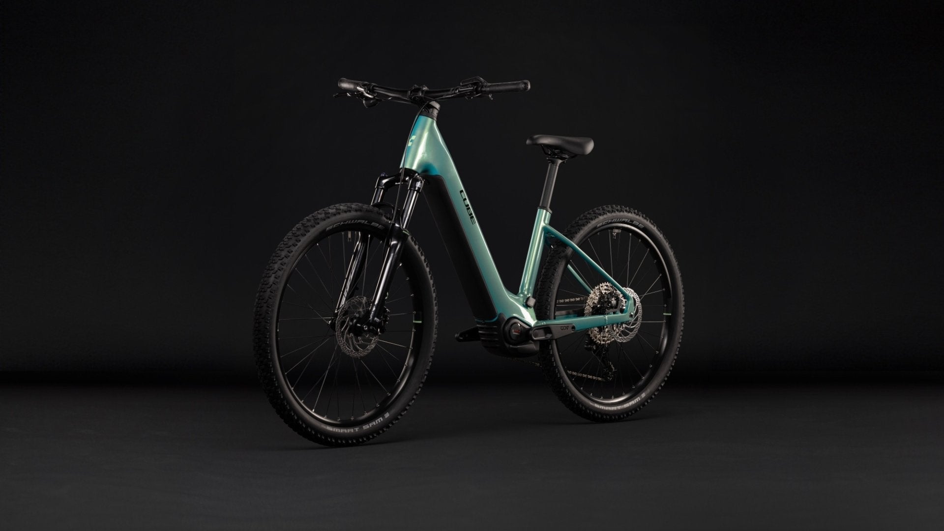 CUBE REACTION HYBRID PERFORMANCE 720 HARDTAIL eMTB BIKE 2027 MALDIVIAN 'N' BLACK (EASY ENTRY)
