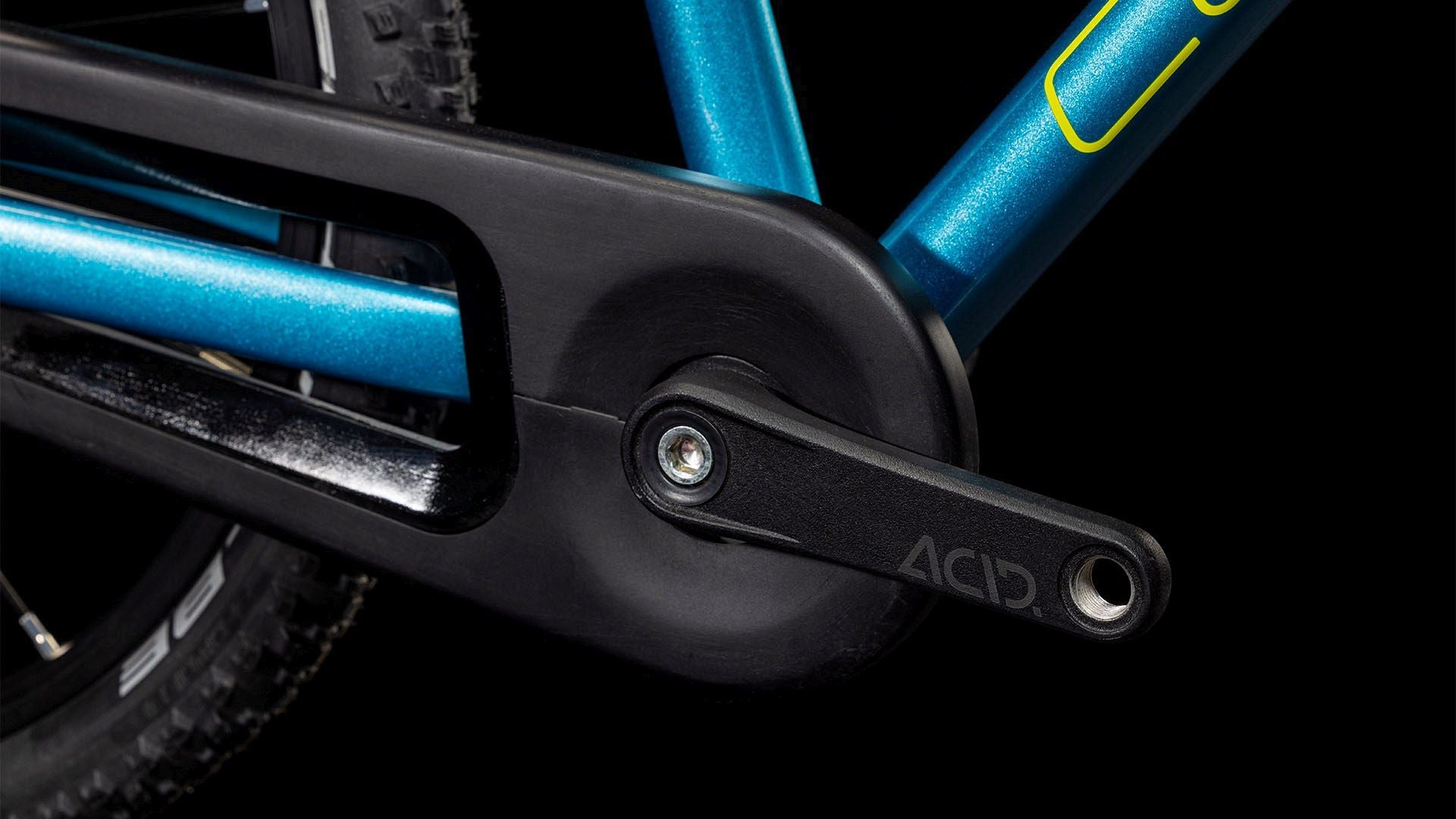 CUBE NUMOVE 180 KID'S MTB BIKE 2025 BLUE' N 'LIME