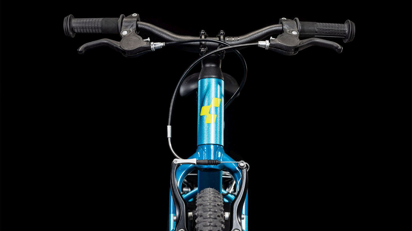 CUBE NUMOVE 180 KID'S MTB BIKE 2025 BLUE' N 'LIME