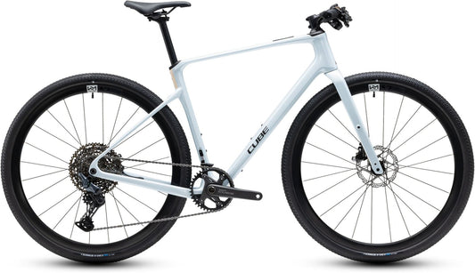 CUBE NULANE C:62 SLX GRAVEL BIKE 2027 GLACIER 'N' BLACK